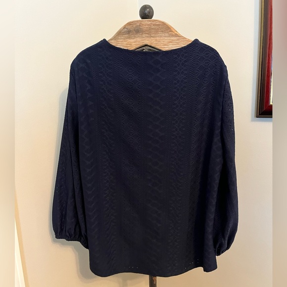 Pair of two Adrianna Papell Eyelet tops - Picture 3 of 13